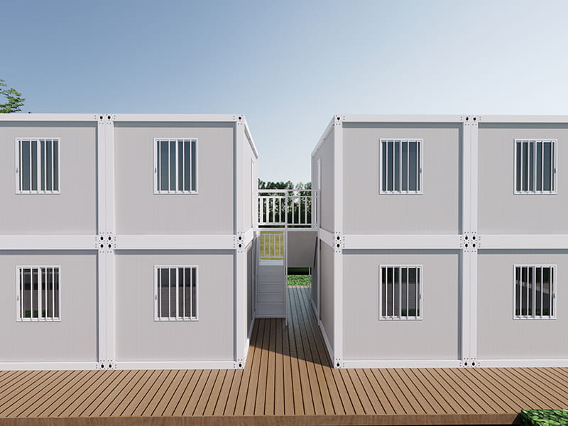 Estancia en una granja de 8 contenedores con 12 habitaciones