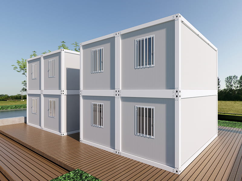 Estancia en una granja de 8 contenedores con 12 habitaciones