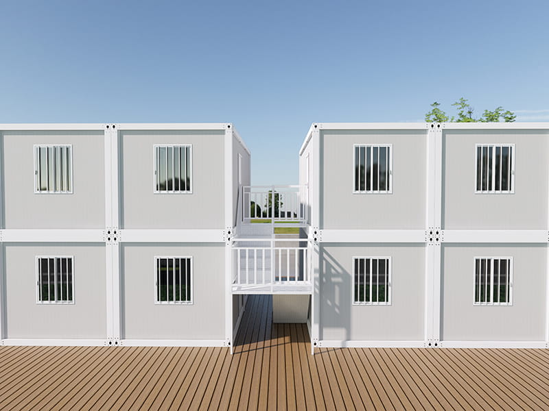 Estancia en una granja de 8 contenedores con 12 habitaciones