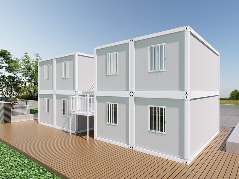 Estancia en una granja de 8 contenedores con 12 habitaciones