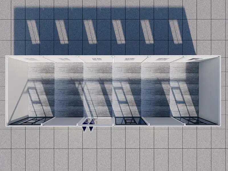Edificio Comercial Cinco Contenedores de 90 m²
