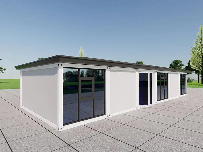Edificio Comercial Cinco Contenedores de 90 m²