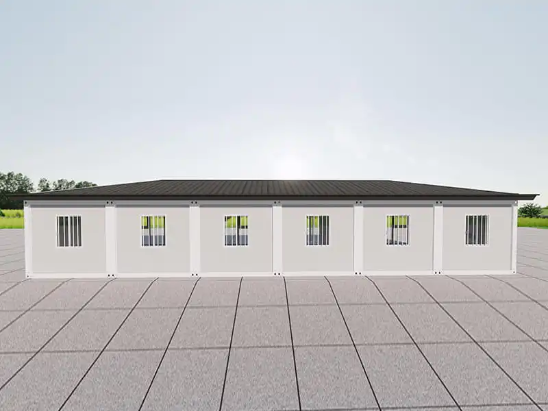 Edificio Comercial Cinco Contenedores de 90 m²
