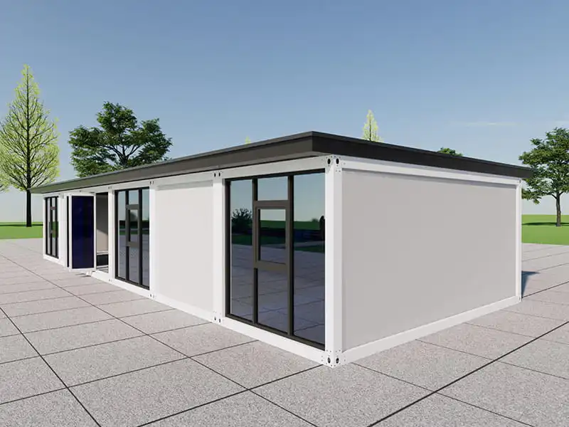 Edificio Comercial Cinco Contenedores de 90 m²