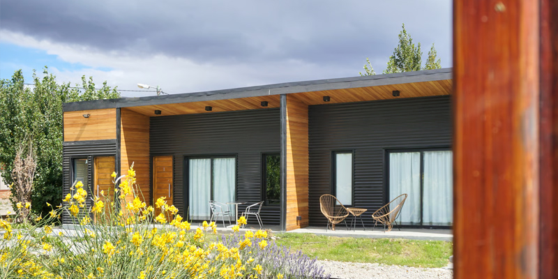 Espacios habitables: Apartamentos, dormitorios, villas contenedoras