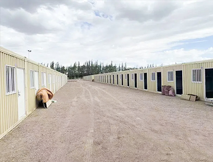 Casa contenedor plegable